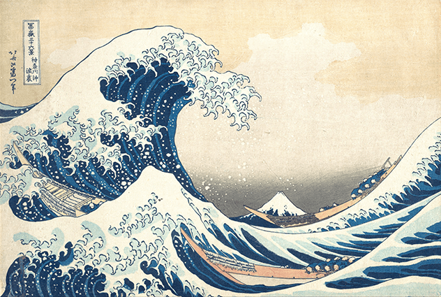 image tableau hokusai